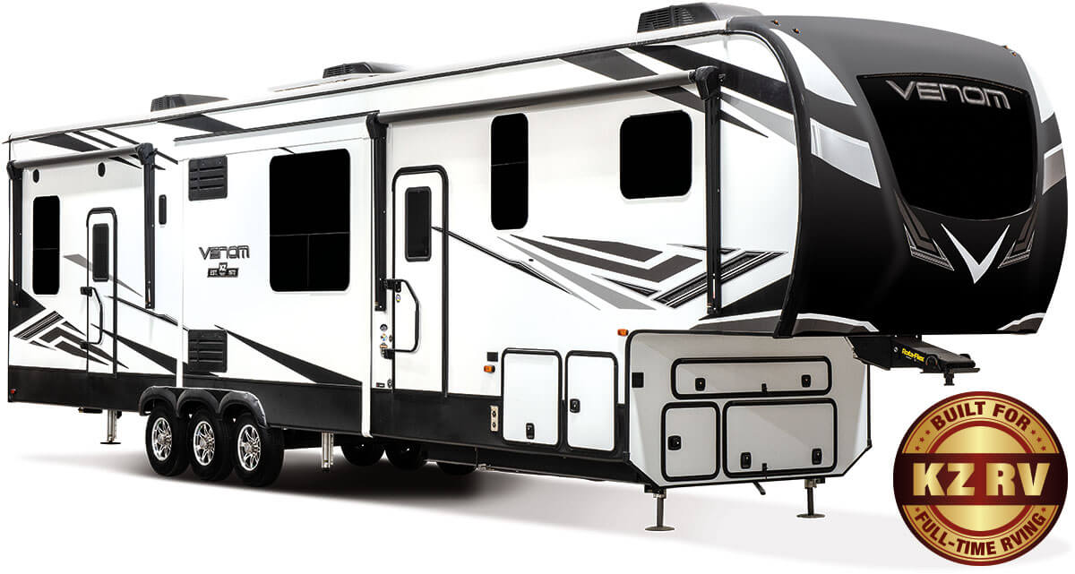 2021 KZ RV Venom Full-Time Living Fifth Wheel Toy Hauler