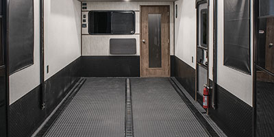 2021 KZ RV Venom V-Series V3916TK Fifth Wheel Toy Hauler Cargo Area