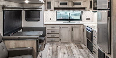 2022 KZ RV Connect C272FK Luxury Edition Travel Trailer Kitchen