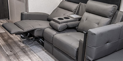 2022 KZ RV Connect C272FK Luxury Edition Travel Trailer Theater Seating Left Reclined