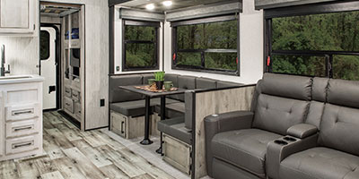 2023 KZ RV Durango D311BHD Fifth Wheel Dinette