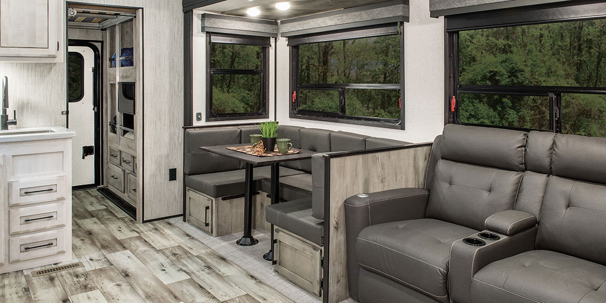 2022 KZ RV Durango D311BHD Fifth Wheel Dinette