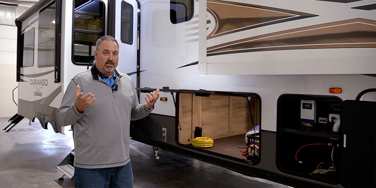 2022 KZ RV Durango Gold G358RPQ Fifth Wheel Exterior Features Video