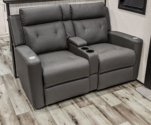 2022 KZ RV Durango Half-Ton D290RLT Fifth Wheel Theater Seating