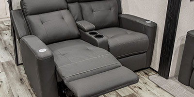 2023 KZ RV Durango Half-Ton D290RLT Fifth Wheel Theater Seating Right Reclined