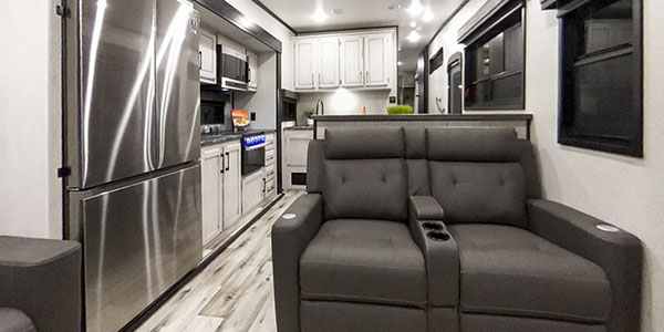 2022 KZ RV Durango Half-Ton D290RLT Fifth Wheel Interior 360