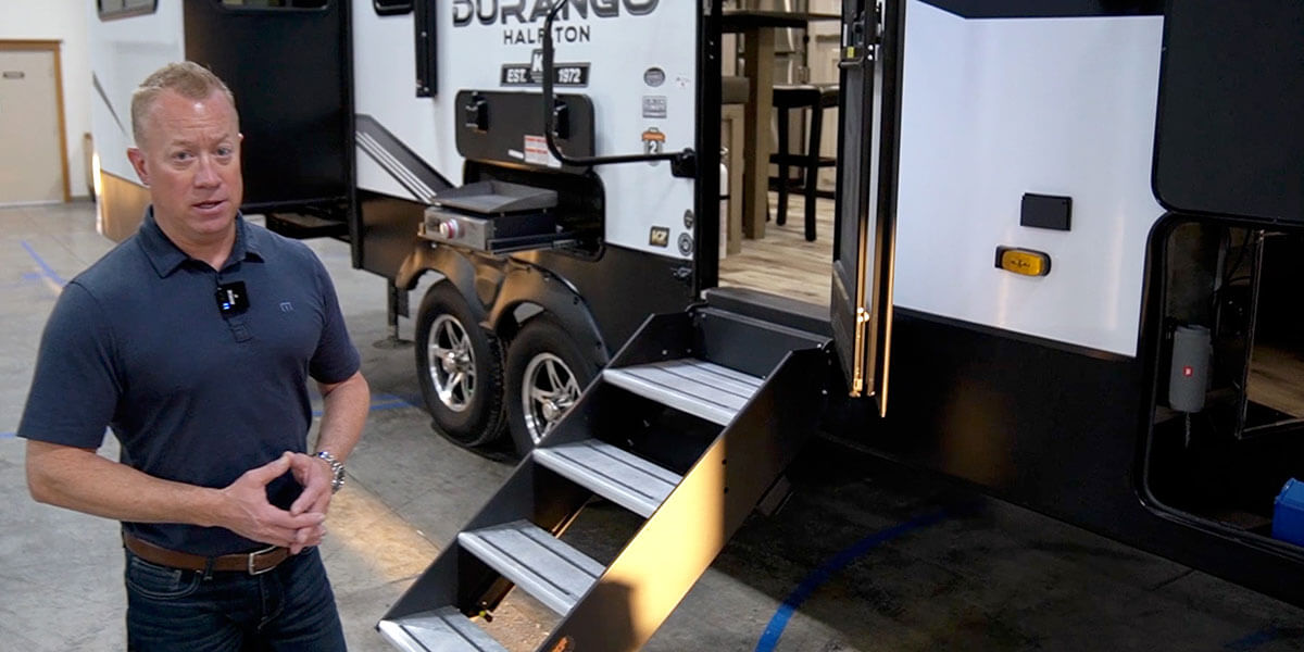 2022 KZ RV Durango Half-Ton D290RLT Fifth Wheel Exterior Features Video