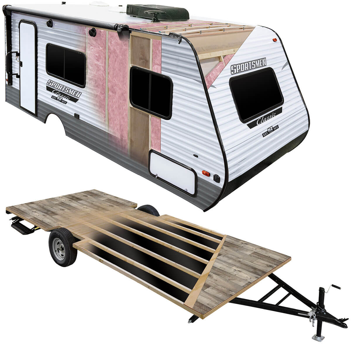 2022 KZ RV Sportsmen Classic Ultra Lightweight Travel Trailer Construction