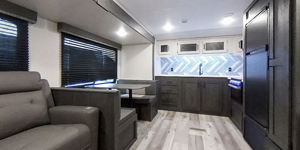 2022 KZ RV Sportsmen SE 312FKSE Travel Trailer Interior 360