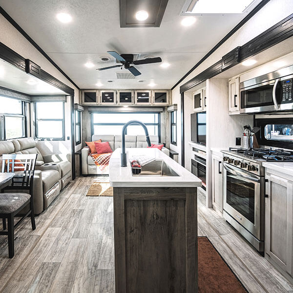 2023 KZ RV Durango D301RLT Fifth Wheel Living Room