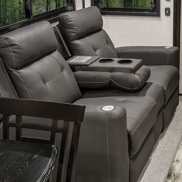 2023 KZ RV Durango D348BHF Fifth Wheel Theater Seating