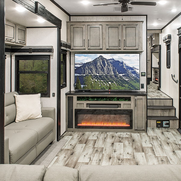 2023 KZ RV Durango Gold G391RKF Fifth Wheel Living Room