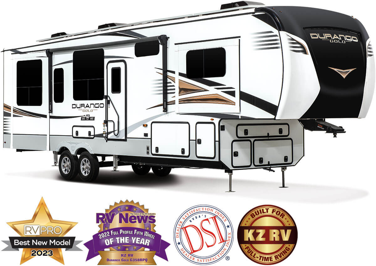 2023 KZ RV Durango Gold Award Winning Full-Time RVing Fifth Wheel