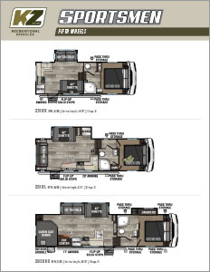 2023 KZ RV Sportsmen Fifth Wheels Flyer