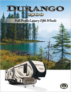 2017 KZ RV Durango 2500 Full Profile Luxury Fifth Wheels Brochure Cover