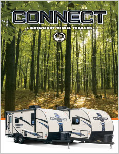 2018 KZ RV Connect Lightweight Travel Trailers Brochure