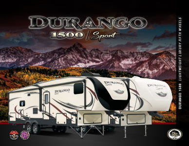 2018 KZ RV Durango 1500 Lightweight Luxury Fifth Wheels Brochure