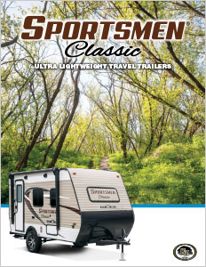 2018 KZ RV Sportsmen Classic Ultra Lightweight Travel Trailers Brochure