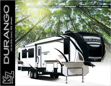 2019 KZ RV Durango Full-Profile Luxury Fifth Wheels Brochure