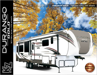 2019 KZ RV Durango Gold Full-Time Luxury Fifth Wheels Brochure