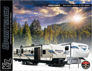 2019 KZ RV Sportsmen Destination Trailers and Fifth Wheels Brochure