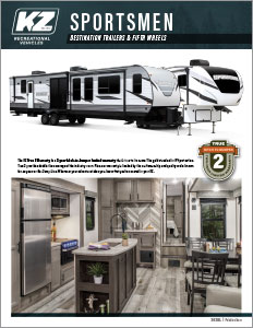 2022 KZ RV Sportsmen Destination Trailers and Fifth Wheels Brochure