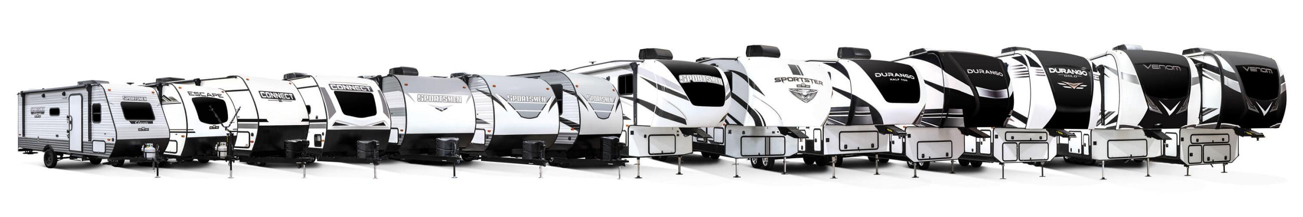 2021 KZ RV Exterior Product Lineup