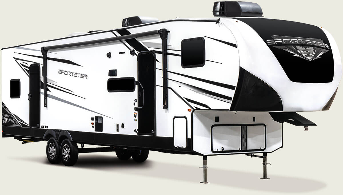 KZ RV Sportster Fifth Wheel Toy Hauler