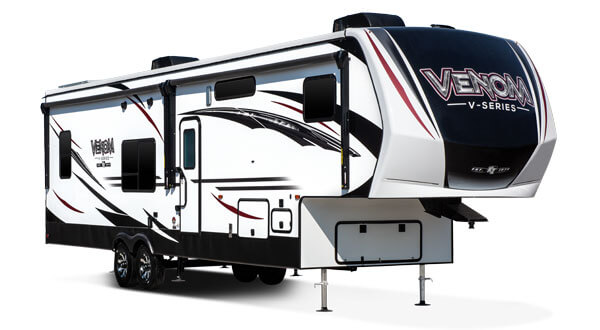 2019 KZ RV Venom V-Series Fifth Wheel Toy Hauler Exterior