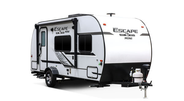 2019 KZ RV Escape Ultra Lightweight Travel Trailer Exterior