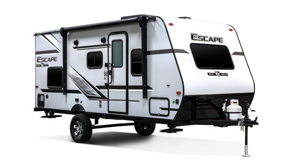 2019 KZ RV Escape Ultra Lightweight Travel Trailer Exterior