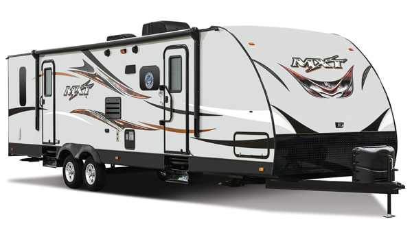 KZ RV MXT Lightweight Travel Trailer Toy Haulers