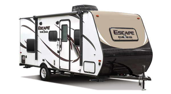 2017 KZ RV Escape Ultra Lightweight Travel Trailers