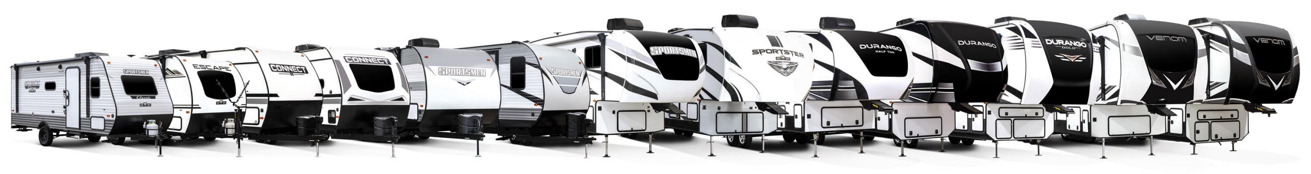 2021 KZ RV Exterior Product Lineup