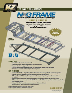 KZ RV NXG Frame Flyer