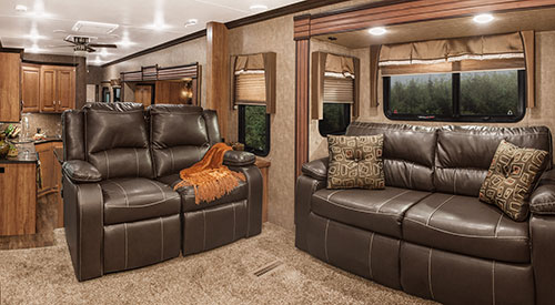 KZ RV 2015 Durango Gold G380FLF Fifth Wheel Interior