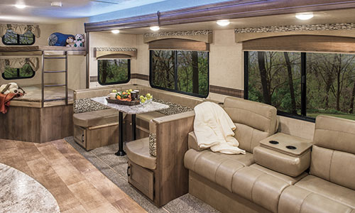 2017 KZ RV C281BH Travel Trailer Living Room