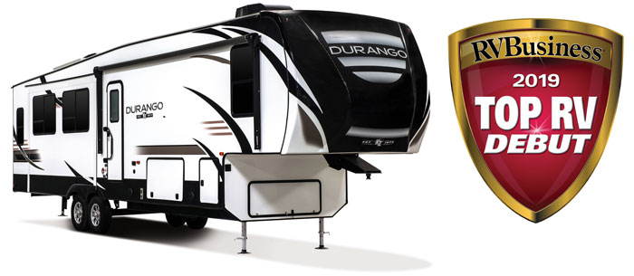 2019 KZ RV Durango D333RLT RV Business Top Debut Fifth Wheel Exterior