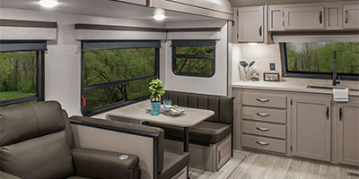 2024 KZ RV Connect C282FKK Travel Trailer Dinette