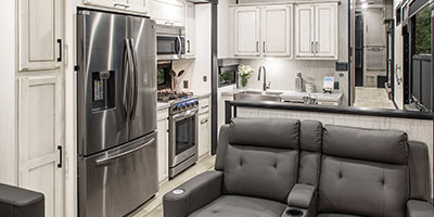 2023 KZ RV Durango Gold G360REQ Fifth Wheel Kitchen