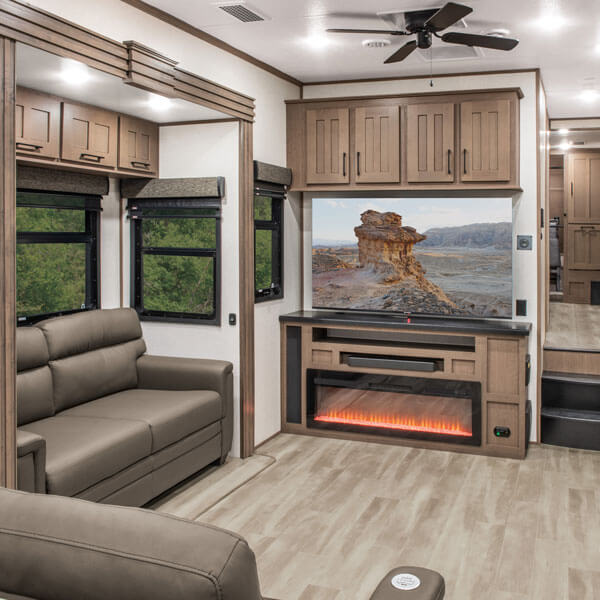 2024 KZ RV Durango Gold G391RKF Fifth Wheel Living Room