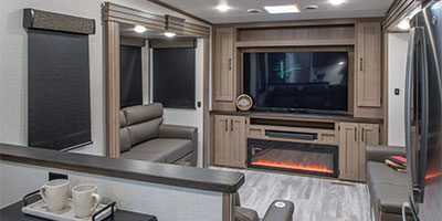 2024 KZ RV Durango Half-Ton D290RLT Fifth Wheel Living Room