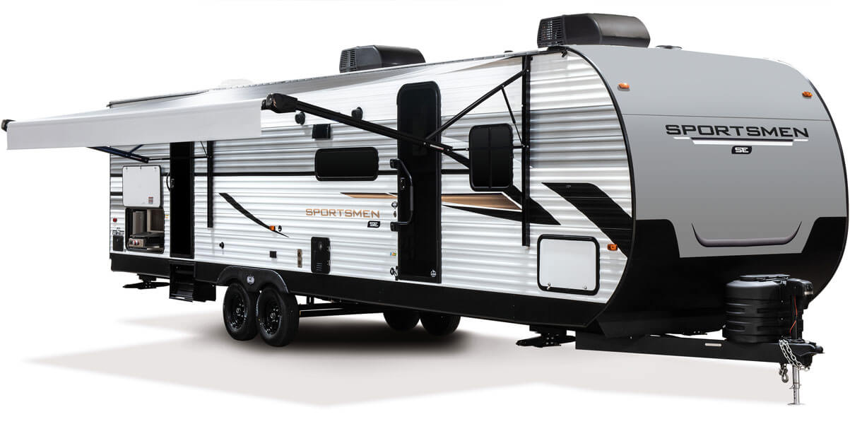 2024 KZ RV Sportsmen SE 332BHKSE Travel Trailer Exterior Awning