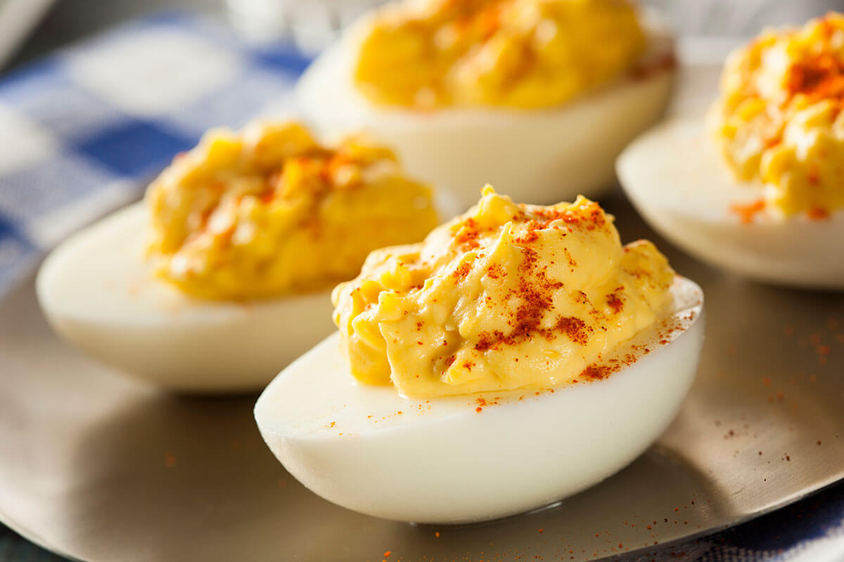 Stuffed Deviled Eggs